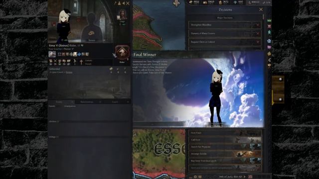 Silverain Plays: Crusader Kings 3 [Modded]: Holy Grail Wars Ep28: Deus Vult, Deus Vult! смотреть онлайн