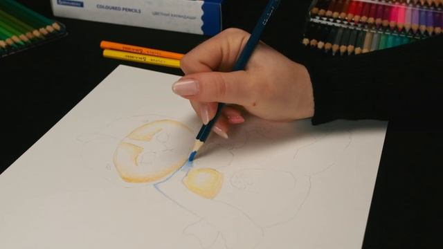 Карандаши цветные супермягкие яркие трехгранные BRAUBERG MAX смотреть онлайн