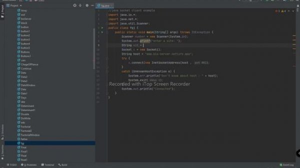 bio-server: java programming - internet ☣
