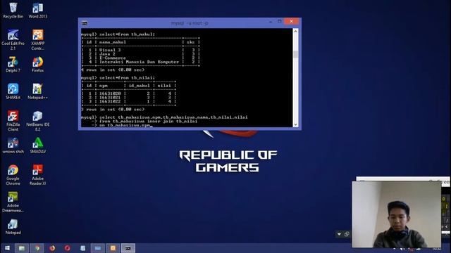 Tutorial Join (Inner, Outer, Left, Right) Dengan Database Mysql Cmd смотреть онлайн