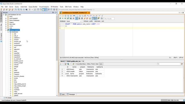 Aqua Data Studio for Amazon RedShift смотреть онлайн