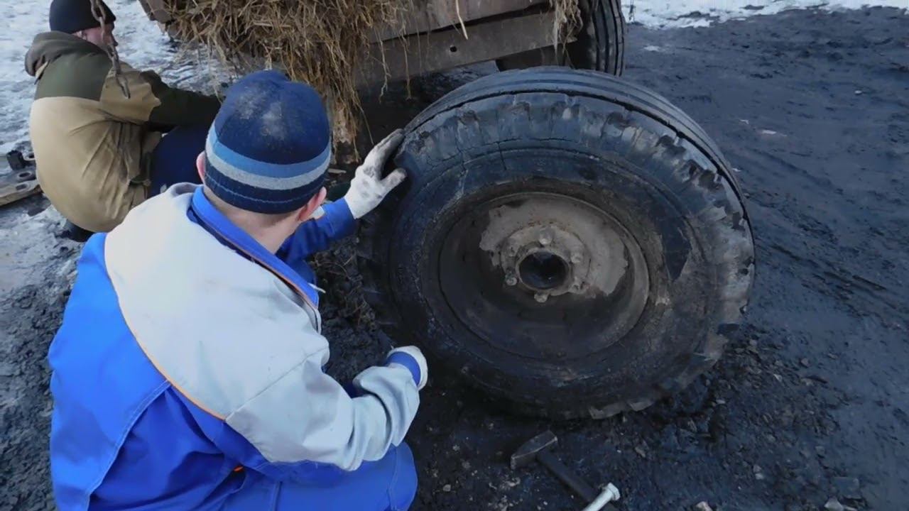 Весенние хлопоты сломали телегу! смотреть онлайн