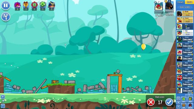 Angry Birds Friends on Facebook Weekly Tournament Level 6 No Power Ups 3 Stars April 24 2017 смотреть онлайн