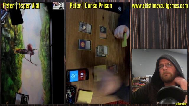 Esper Vial vs Curse Prison | Legacy Magic: The Gathering w/Commentary | Fast Effect | ELD's MTG смотреть онлайн