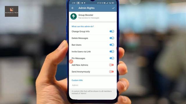 Telegram group me link remover bot kaise add kare. || How to set auto remove link in Telegram group смотреть онлайн