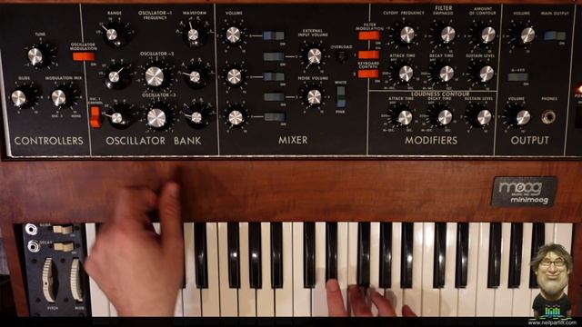 The Ultra Noob/Newb Guide To Music Synthesizers - #2 - Using A Moog Model D MiniMoog