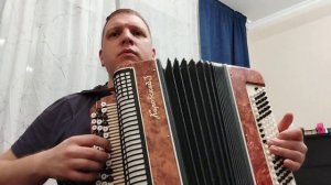Русская народная песня «Калинка» на баяне