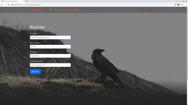 Final project for CS50x 2023: The Ravensun Web App смотреть онлайн