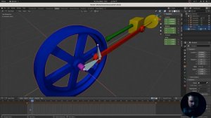 Анимация механизма из 3D-Battle в Blender