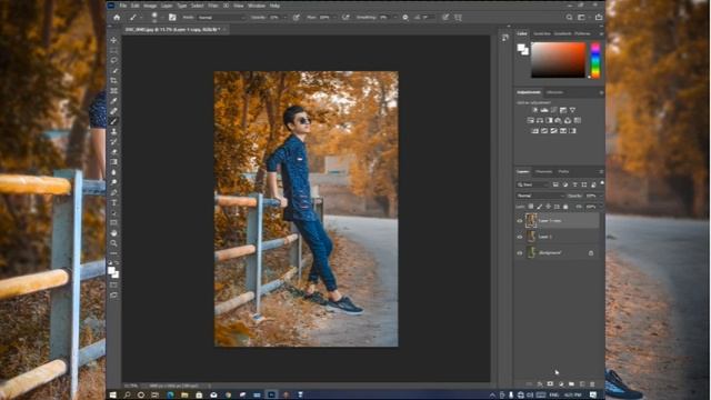 Instagram viral brown photo editing tutorial || photoshop lightroom editing tutorial | Am king edit смотреть онлайн