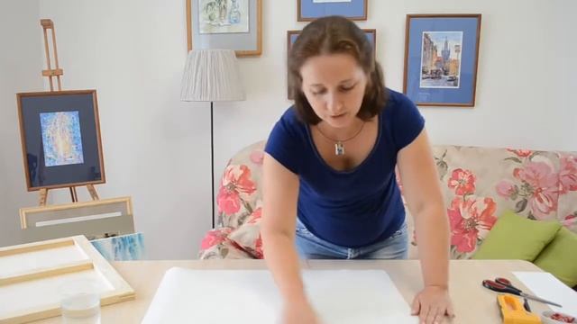 Как Натянуть Акварельную бумагу на Планшет для Рисования смотреть онлайн