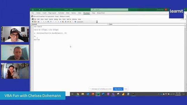 Excel Today - VBA Fun with Chelsea Dohemann смотреть онлайн