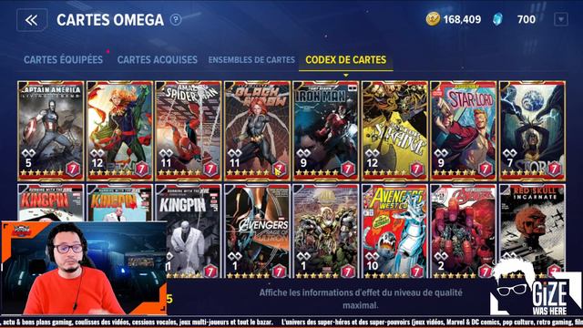 Guide MFR - Les Omega Cards: étoiles, grade, bonus et ensemble - Marvel Future Revolution смотреть онлайн