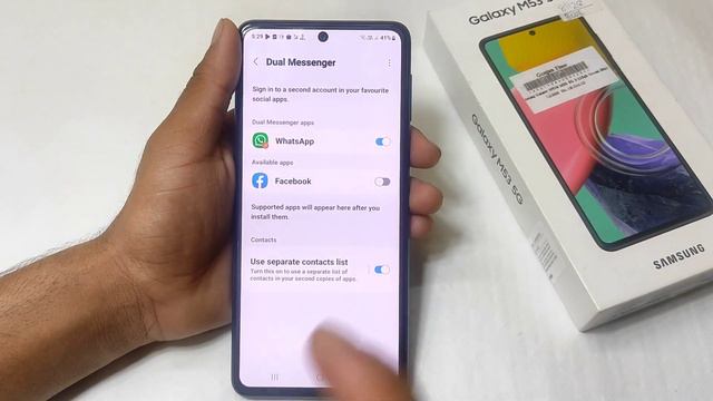 Samsung m53 5g mobile me app double kaise kare//how to set app clone in setting samsung m53 5gmobil смотреть онлайн