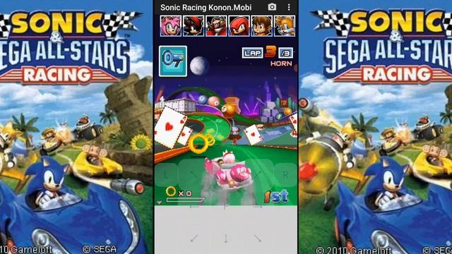 SONIC & SEGA ALL-STARS RACING JAVA #1 - "O INCRÍVEL SONIC RACING DE JAVA" смотреть онлайн