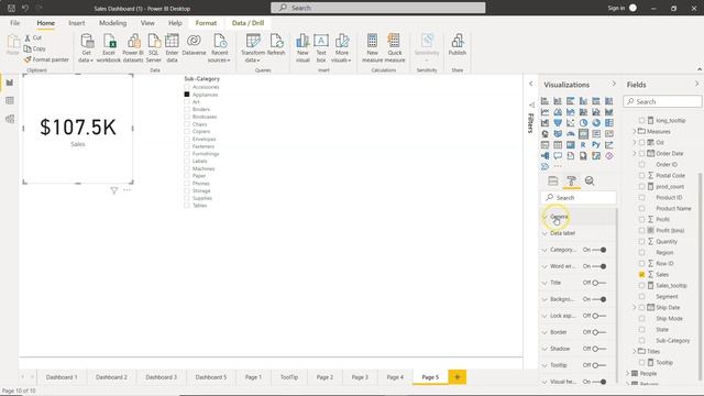 Conditionally Formatting Power BI Card KPI смотреть онлайн