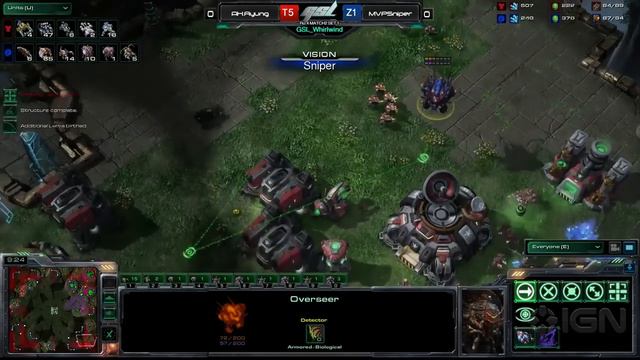 Starcraft 2 At IPL5 2012 - GSL Match Ryung Vs Sniper - Game 1