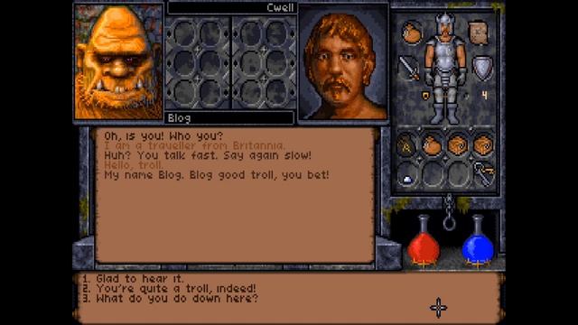 Ultima Underworld II - 18 Dungeon Diving смотреть онлайн