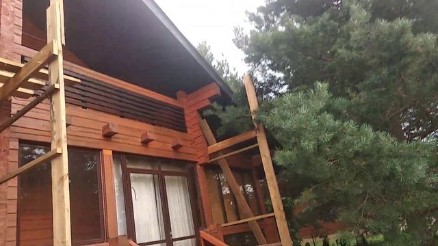 реконструкция брусового дома после пожара ч8 смотреть онлайн
