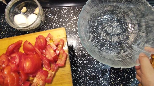 Салаты на каждый день простые и вкусные. казакша рецепт. Баклажан салат. смотреть онлайн