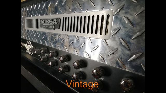 Mesa Boogie Single Rectifier - Modern vs Vintage mode (unboosted) смотреть онлайн