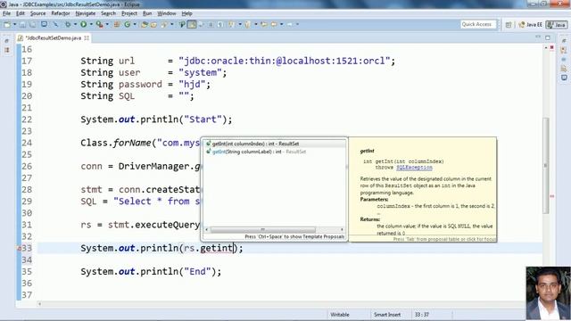 JDBC Result Set Example (Gujarati) смотреть онлайн