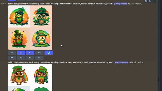 St Patricks Day T-Shirt Graphics with Midjourney (Ai Print on Demand) смотреть онлайн