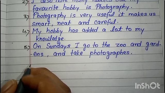 10 Lines Essay on My Favourite Hobby//English Essay//Write Essay смотреть онлайн