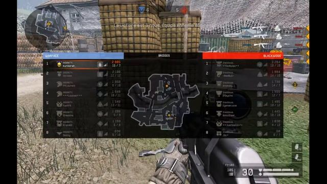Warface: Clip #4 :Clutch Insidious. (1vs3 - Last round) смотреть онлайн