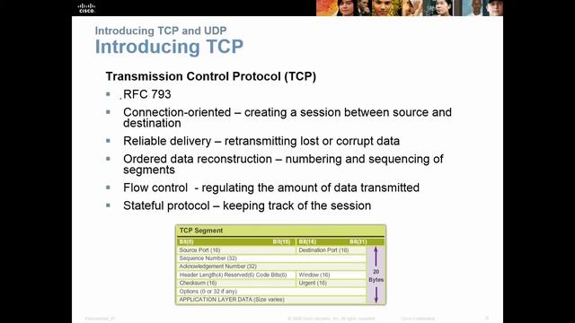NETACAD Chapter 7 v5.0 Tranport Layer Part 1 смотреть онлайн