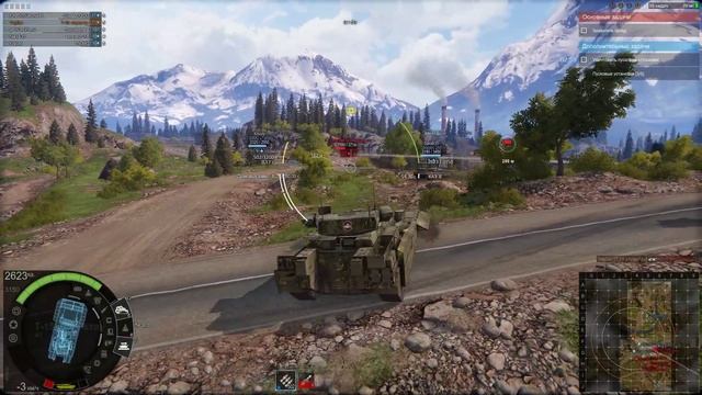 AW: Проект Армата. Прогулки в PVE. Новогодние танки. смотреть онлайн
