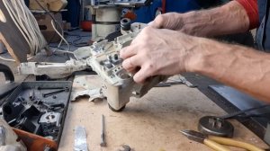 сборка бензиновой пилы штиль 180