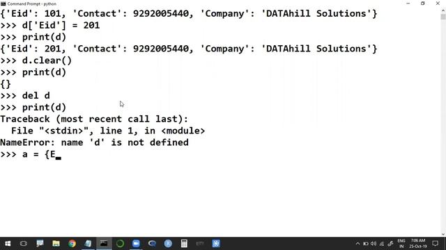 11 Dict, bytes, bytearray смотреть онлайн