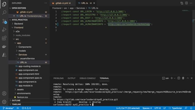 Integración y despliegue continuo con Kubernetes & Gitlab смотреть онлайн