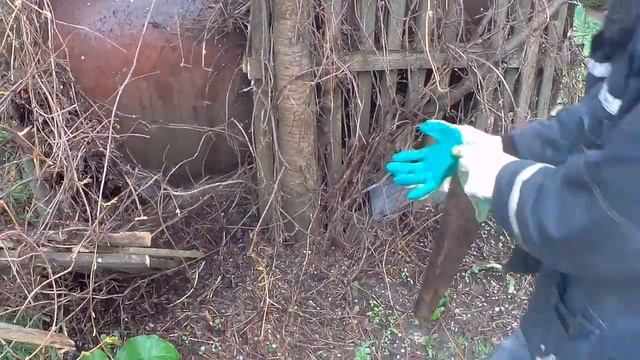 ДЕЛАЕМ ЗАБОР НА ДАЧЕ ИЗ ПРОФНАСТИЛА. ДЕМОНТАЖ СТАРОГО ЗАБОРА ИЗ ШТАКЕТНИКА - 1 серия смотреть онлайн