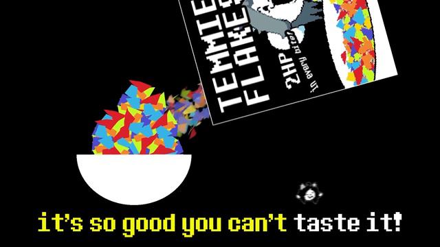 BONUS: Temmie Flakes Breakfast Cereal [half speed] смотреть онлайн