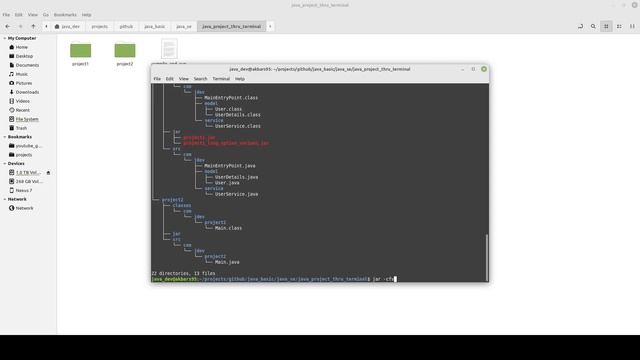 How to create jar file thru linux terminal? смотреть онлайн