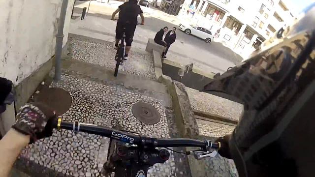 Escadas Bela Vista - Viseu [Go Pro HD2] смотреть онлайн