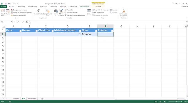 Suivi des patients et des rendez-vous - Formulaires Excel (fichier à télécharger gratuitement) смотреть онлайн