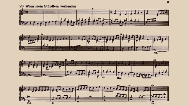 23. Wenn mein Stündlein vorhanden - Chorale Prelude - J.C. Bach - Daniel Roberts | Organist смотреть онлайн