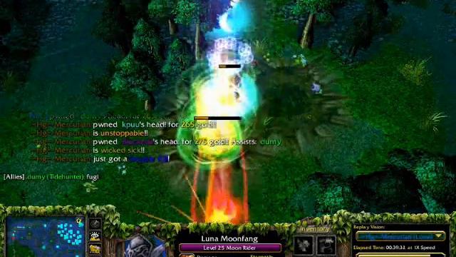 Dota2 Luna Gameplay смотреть онлайн