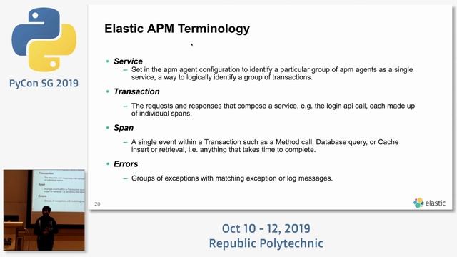 Faster Python apps with open source APM - PyCon SG 2019 смотреть онлайн