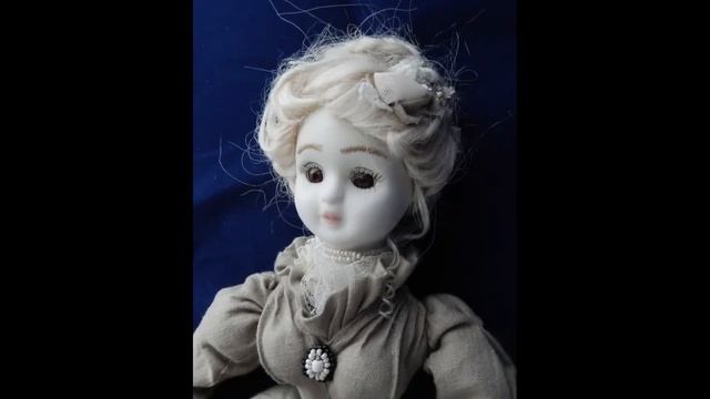 Кукла Ручной Работы"Дама в английском платье" смотреть онлайн