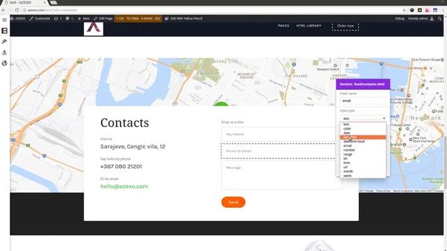 azexo html page building смотреть онлайн