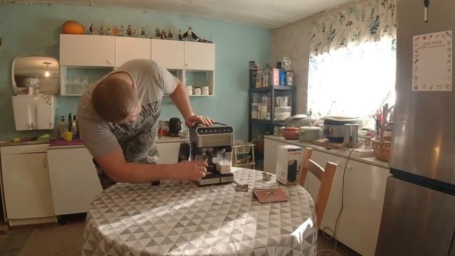 #69. Кофеварка Polaris PCM 1535E Adore Cappuccino - обзор и мой отзыв. смотреть онлайн