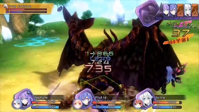 Hyperdimension Neptunia Re;Birth1 Normal Ending Last Boss смотреть онлайн