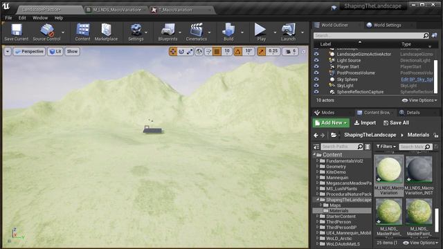 UE4: Fix Landscape Texture Tiling with This UE4 Macro/Micro Variation Technique - Tutorial смотреть онлайн