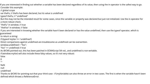 How can I check for "undefined" in JavaScript? [duplicate] смотреть онлайн