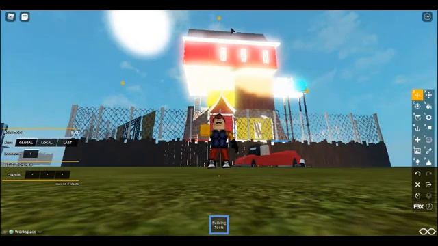 Hello neighbor song (GET OUT!!) Roblox version смотреть онлайн