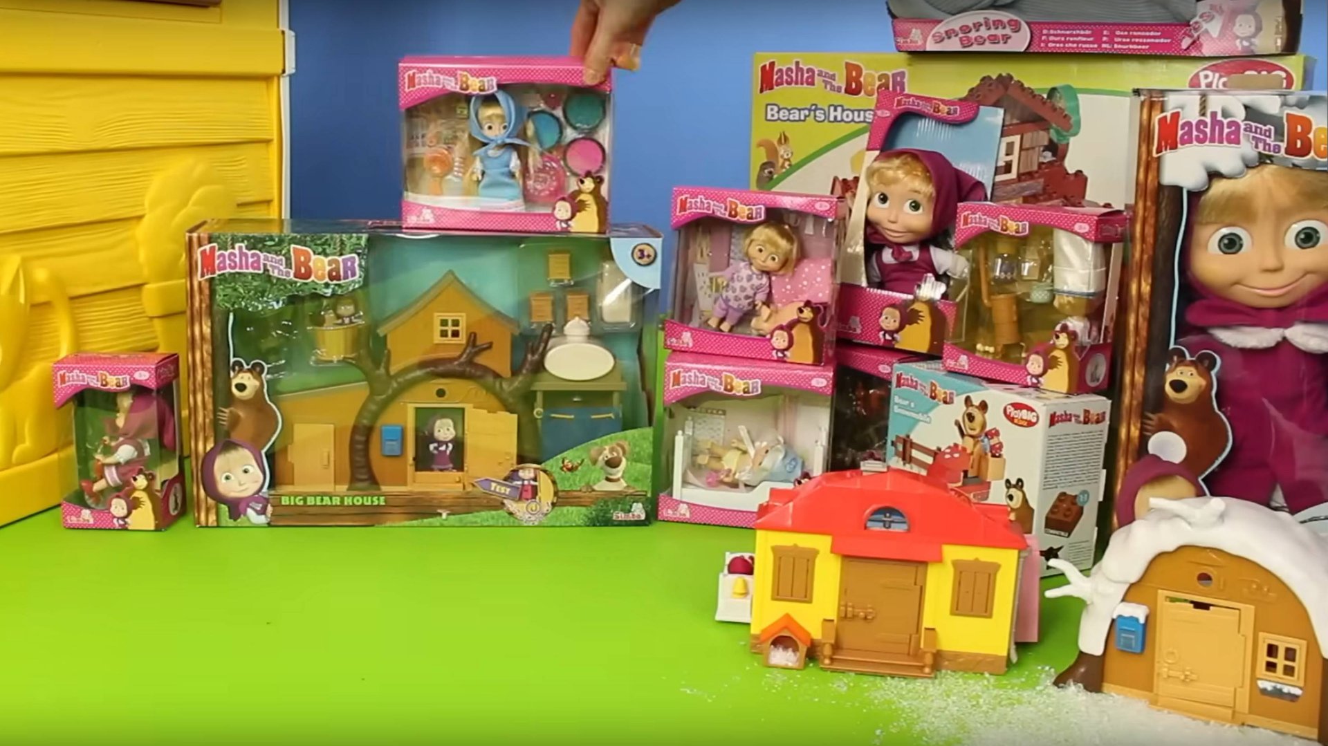 Маша и Медведь Игрушки и Куклы для Детей смотреть онлайн